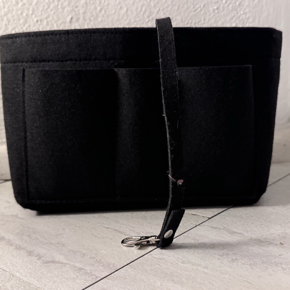 Black Felt Organizer for Marc Jacobs The Tote Bag Size Small